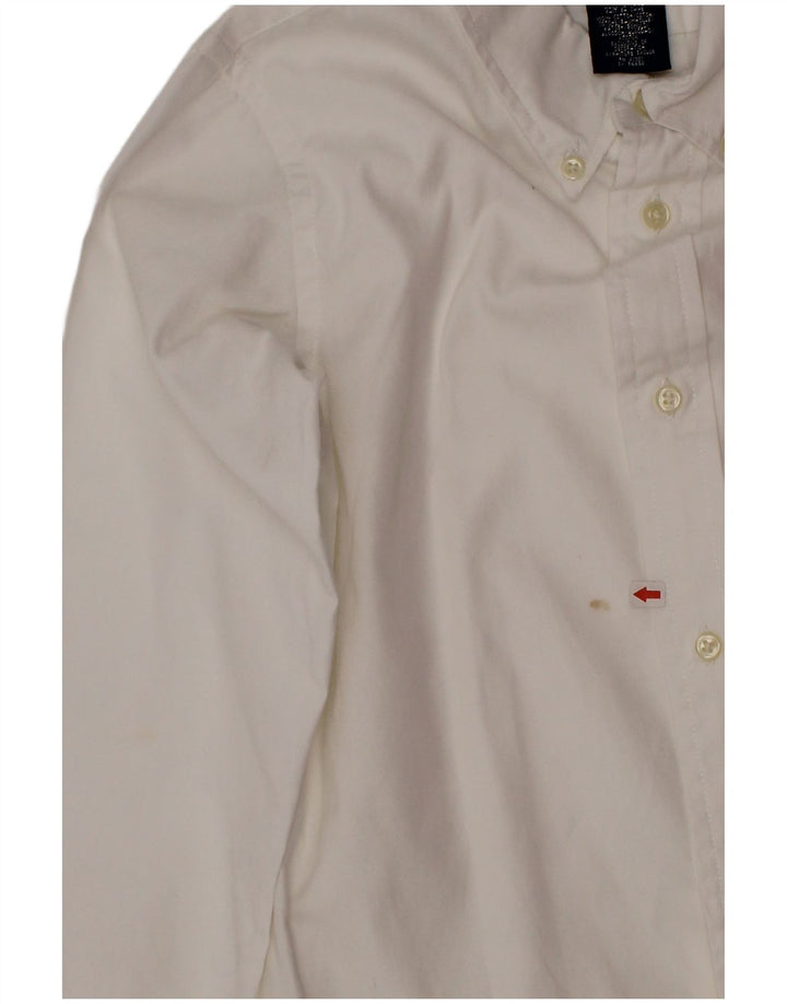 Ralph Lauren Camisa Niño 6-7 Años Blanco Algodón