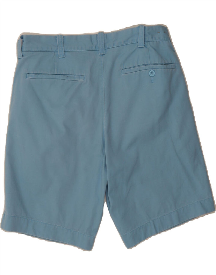 J. CREW Mens Chino Shorts W30 Medium Blue Cotton Vintage J. Crew and Second-Hand J. Crew from Messina Hembry 