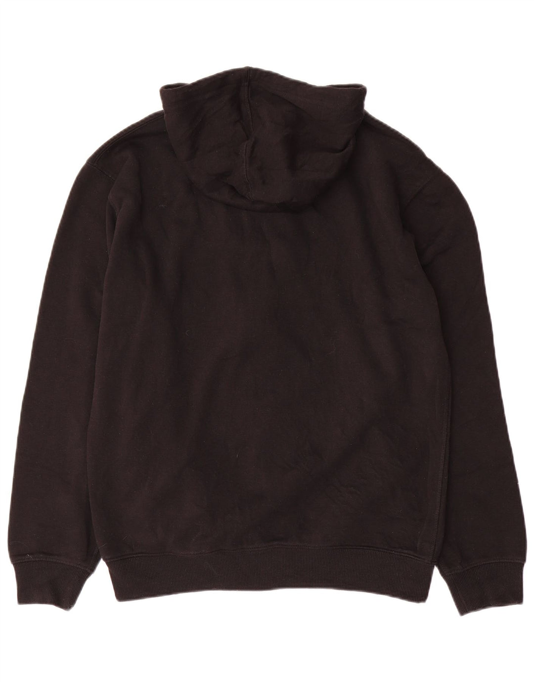 CARRERA Suéter con capucha y cremallera para hombre Grande Poliéster negro