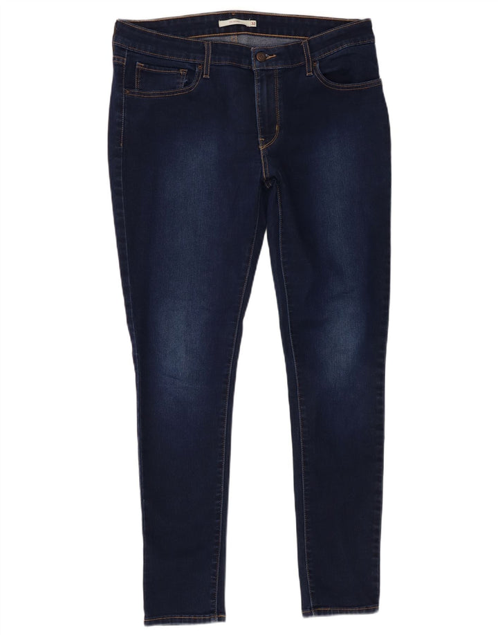 Vaqueros Levi's Mujer 711 Skinny W32 L29 Azul Marino