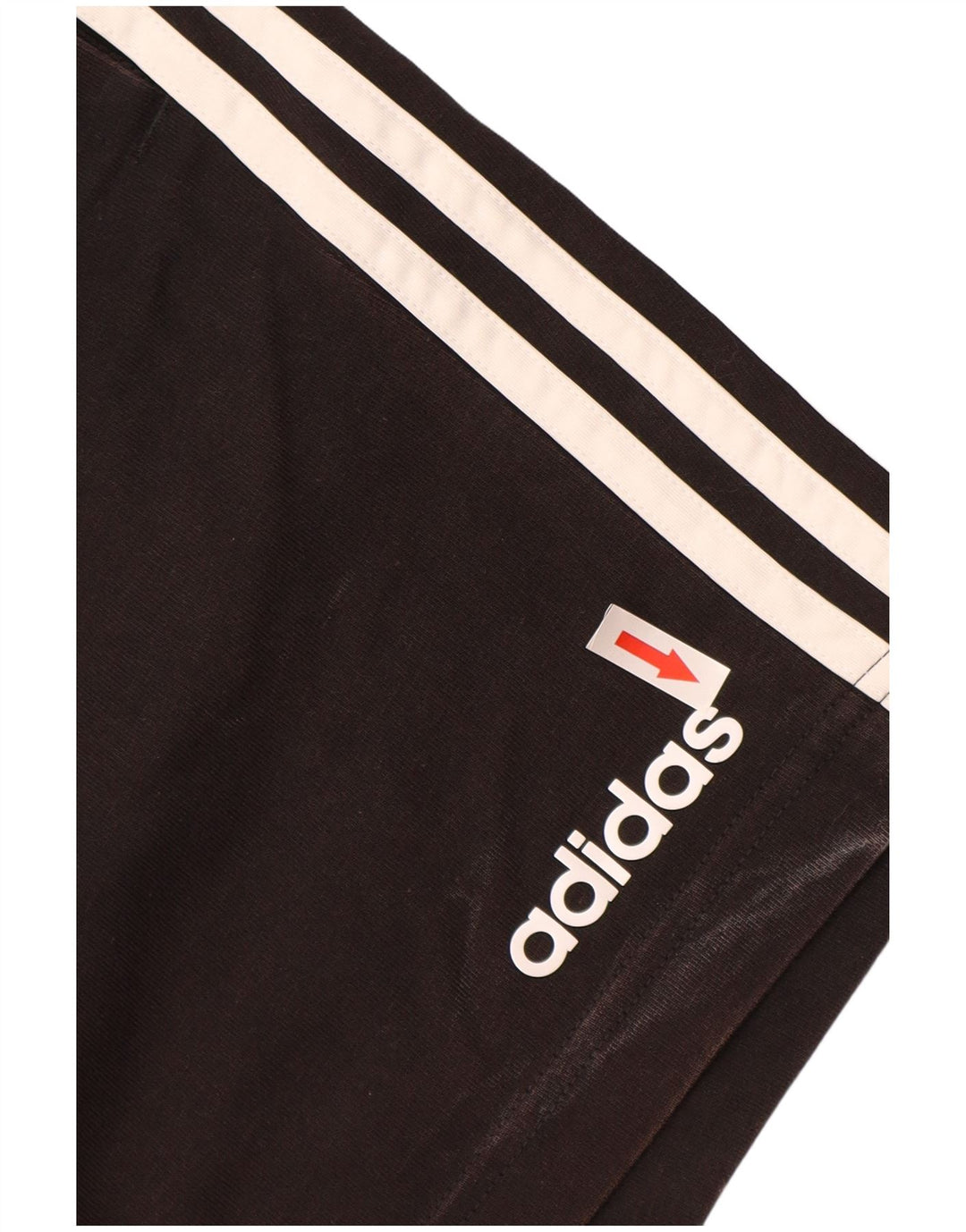 ADIDAS Pantalones cortos deportivos para hombre Grande Algodón negro