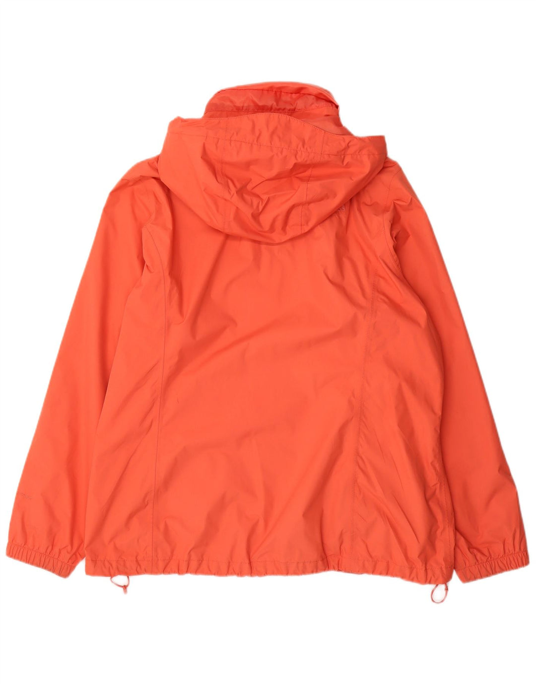 THE NORTH FACE Chaqueta impermeable con capucha para mujer UK 20 2XL Naranja Nylon