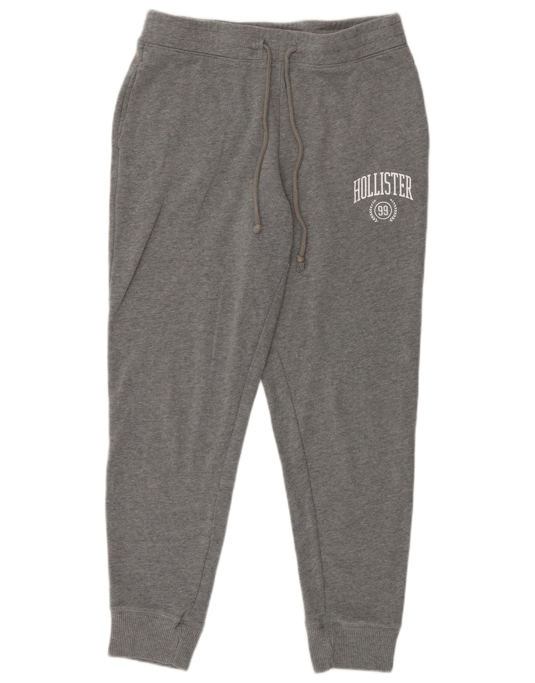 Hollister Pantalones de chándal para mujer Joggers UK 44 Algodón gris medio