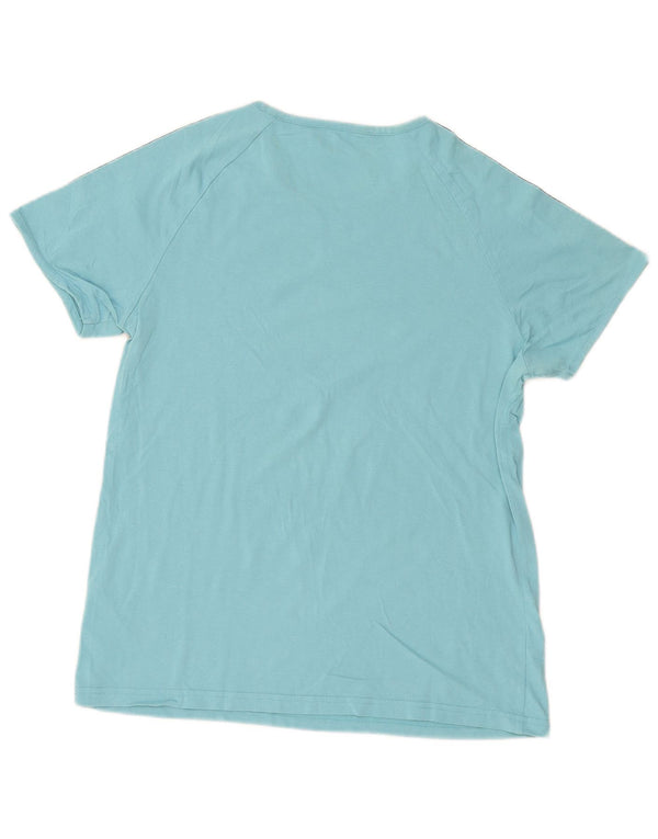 Puma Camiseta gráfica para mujer UK 40 XL Azul Colorblock