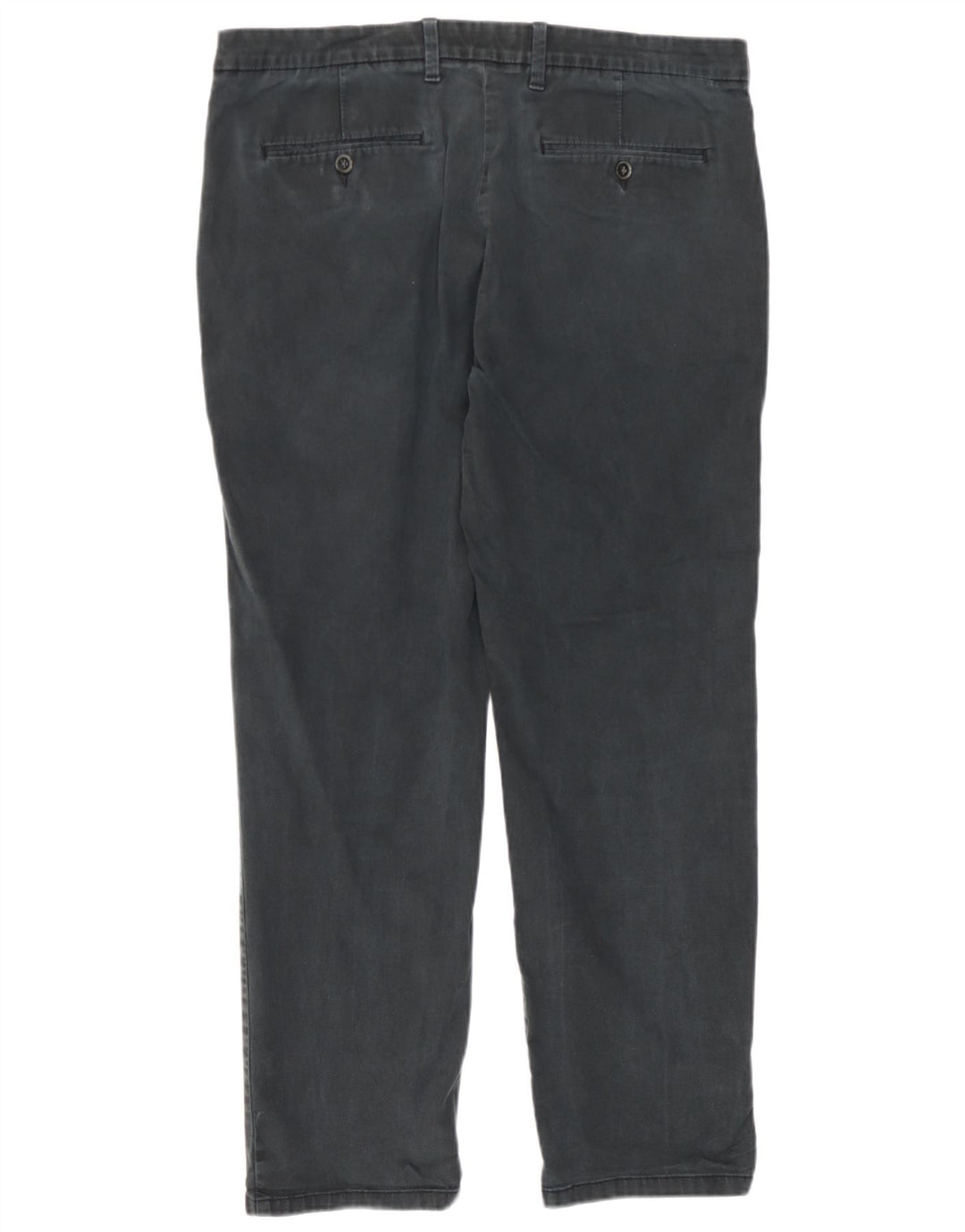 Marks & Spencer Pantalones chinos rectos de corte regular para hombre W36 L29 Gris
