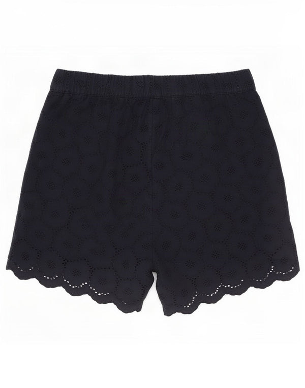 Jack Wills Shorts casuales para mujer UK 12 Medium W28 Azul marino Algodón