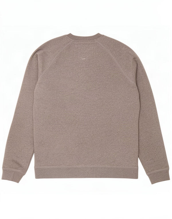 Jack Wills Mens Salcombe Devon Graphic Sudadera Jumper Pequeño Gris Algodón