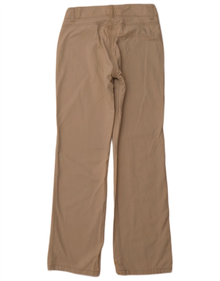 CALVIN KLEIN Pantalón casual recto para mujer W28 L32 Algodón beige