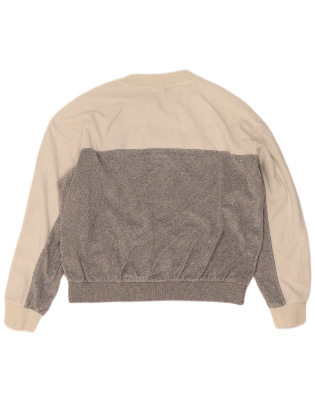 Champion Sudadera Gráfica para Mujer UK 40 Medium White Colourblock