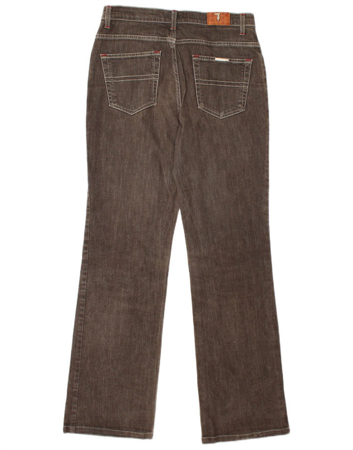 TRUSSARDI Vaqueros rectos para hombre W29 L31 Algodón marrón
