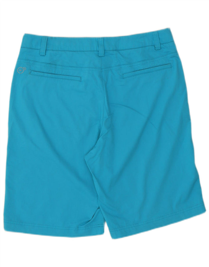 Pantalones cortos chinos Puma para hombre W32 poliéster azul medio