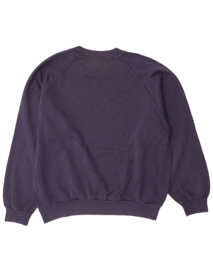 Asics Hombre Sudadera Jumper Small Azul Marino Algodón