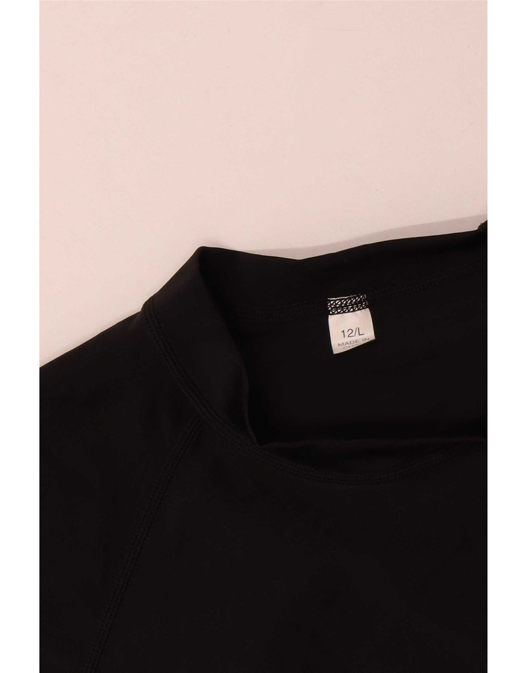 Rip Curl Camiseta gráfica para mujer Top US 12 Grande Poliamida negra