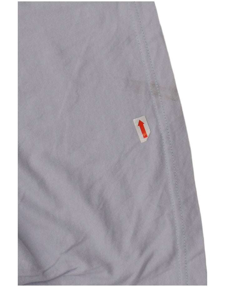 HURLEY Camiseta gráfica para hombre Top de algodón azul medio