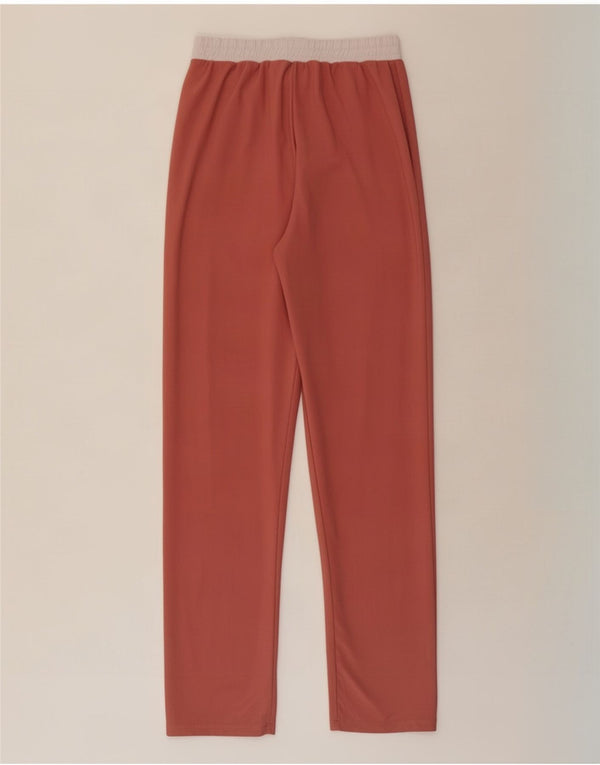 Zara Mujer Pantalones De Chándal UK 10 Small Pink Colourblock