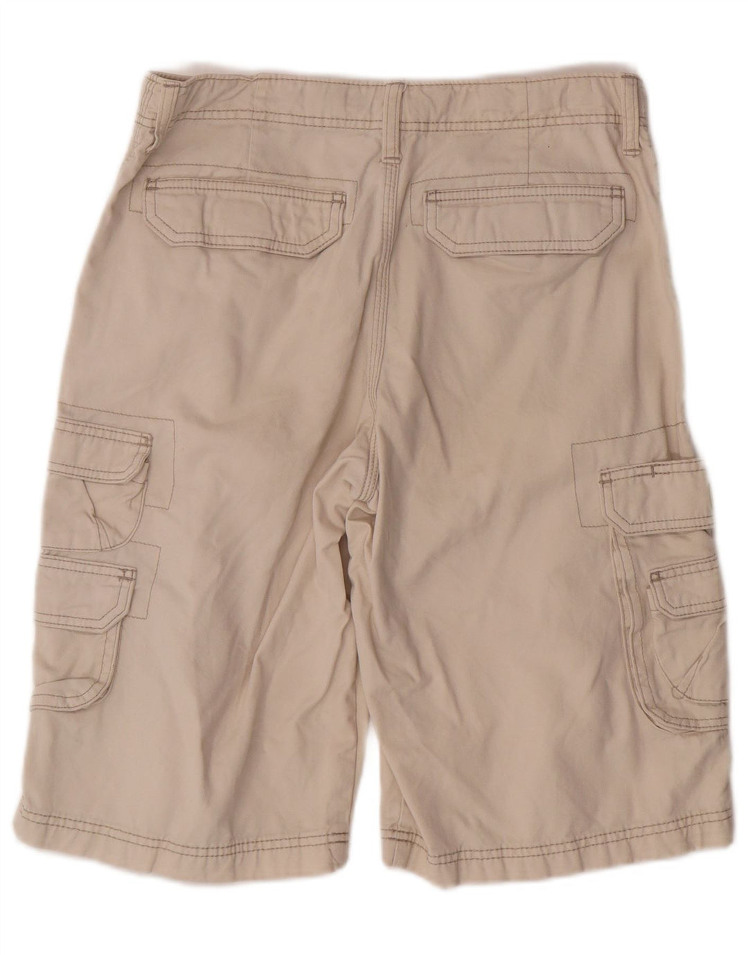 LEE Boys Regular Fit Cargo Shorts 15-16 Years W30 Beige Cotton