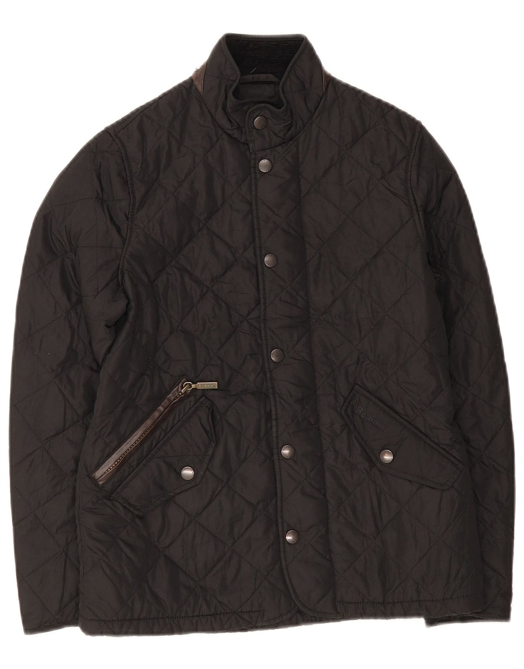 Barbour Chaqueta Acolchada para Niños 10-11 Años Grande Negro