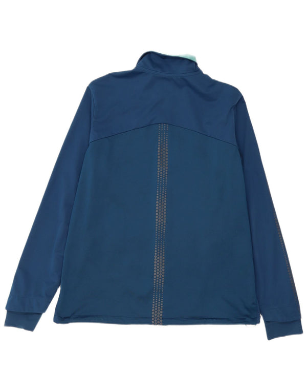 ASICS Chaqueta de chándal para mujer UK 18 XL Azul marino
