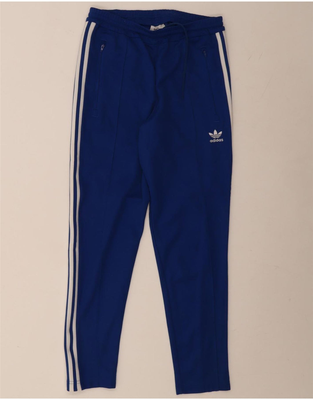 Pantalón De Chándal Adidas Hombre Azul Medio Algodón