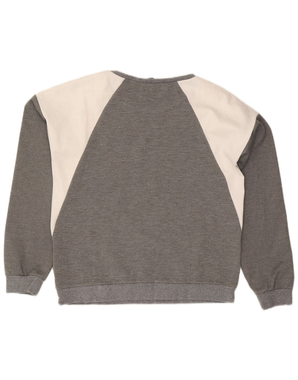 Liu Jo - Sudadera con gráfico para mujer, talla 44, color gris medio