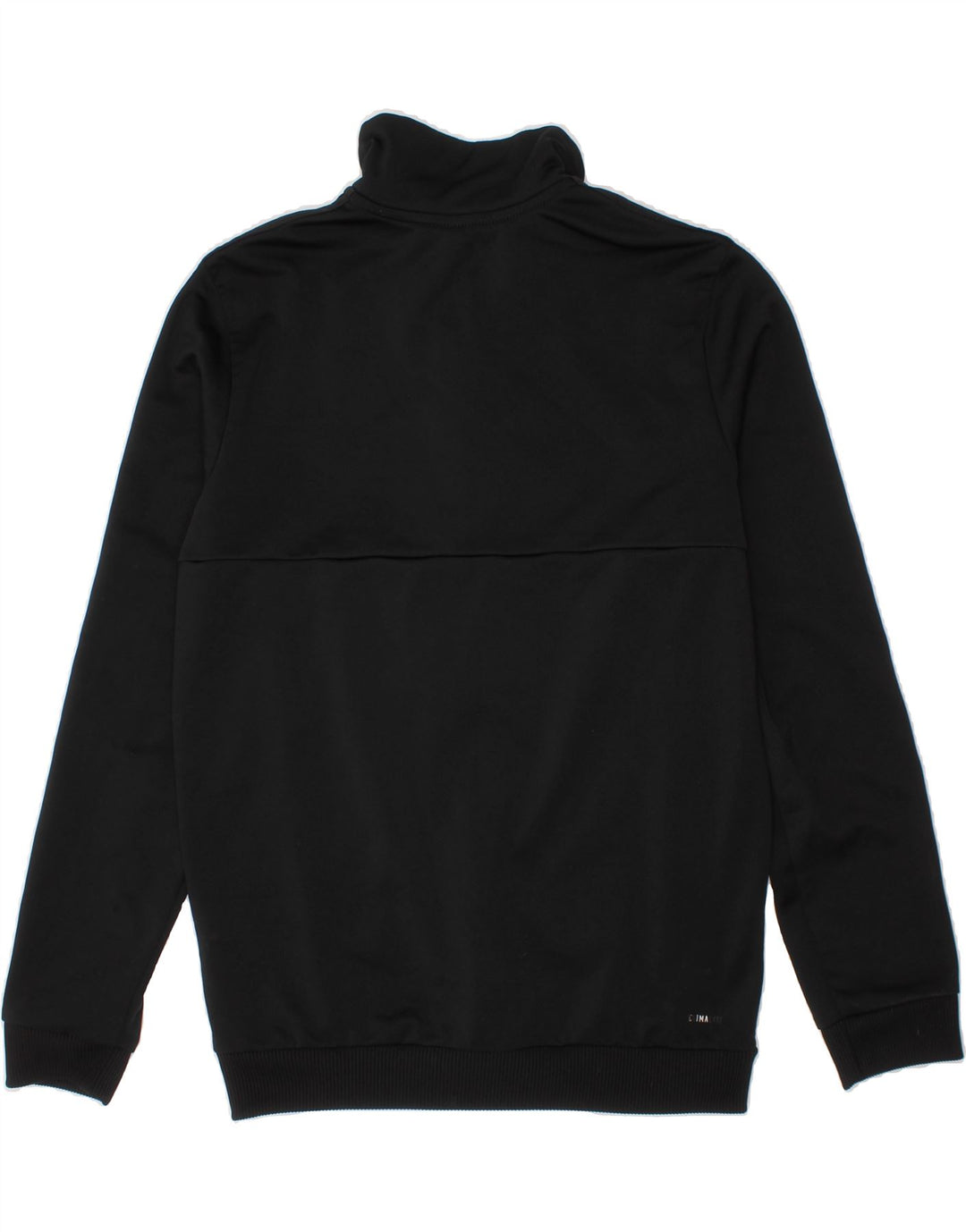 ADIDAS Boys Tracksuit Top Jacket 11-12 Years Black Polyester Vintage Adidas and Second-Hand Adidas from Messina Hembry 