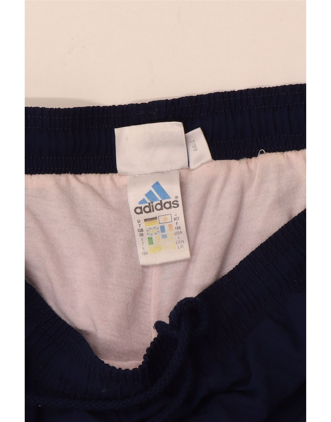 Adidas Hombre Pantalones De Chándal Joggers Grande Azul Marino Poliéster
