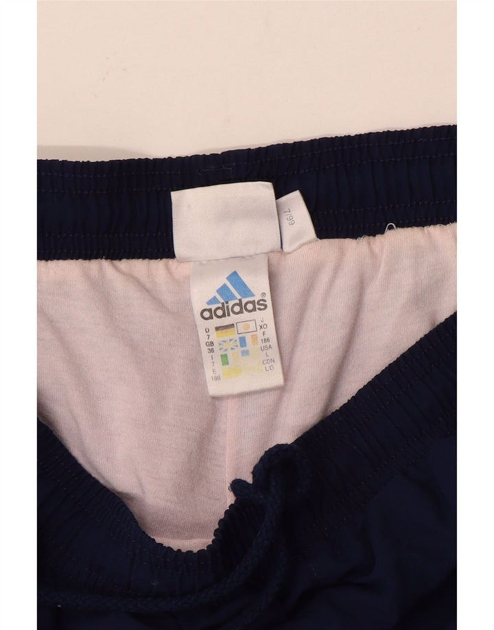 Adidas Hombre Pantalones De Chándal Joggers Grande Azul Marino Poliéster