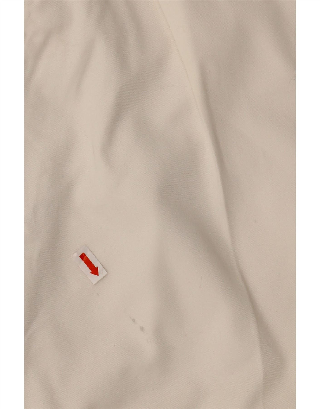 ADIDAS Pantalones cortos chinos para hombre W36 Poliéster blanco grande