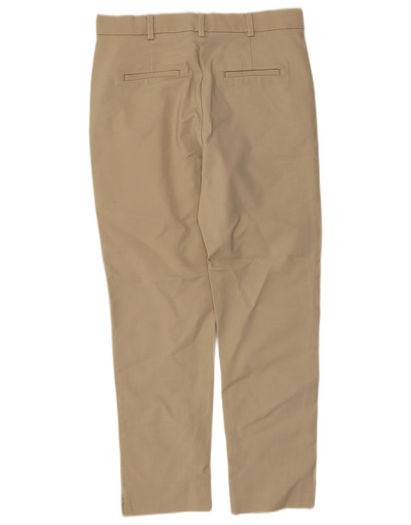 Marks & Spencer Pantalones chinos autógrafos para mujer UK 10 Small W30 L26 Beige