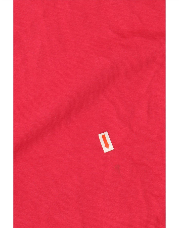 KAPPA Vestido tipo jersey con estampado gráfico para mujer, talla 44, talla M, color rosa