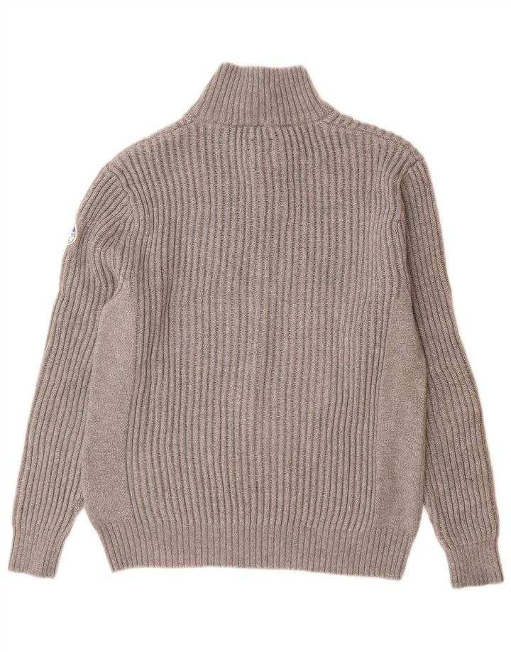 North Sails Jersey De Cuello Con Botones Para Hombre XL Algodón Gris