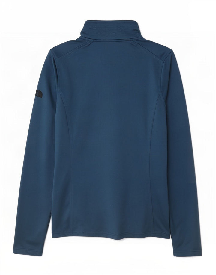 The North Face Top de chándal con cuello y cremallera para mujer UK 10 Small Azul marino