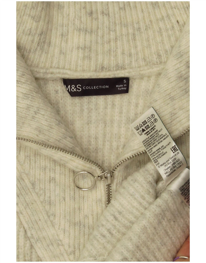 Marks & Spencer Camiseta sin mangas extragrande para mujer UK 10 Small Grey Moteado