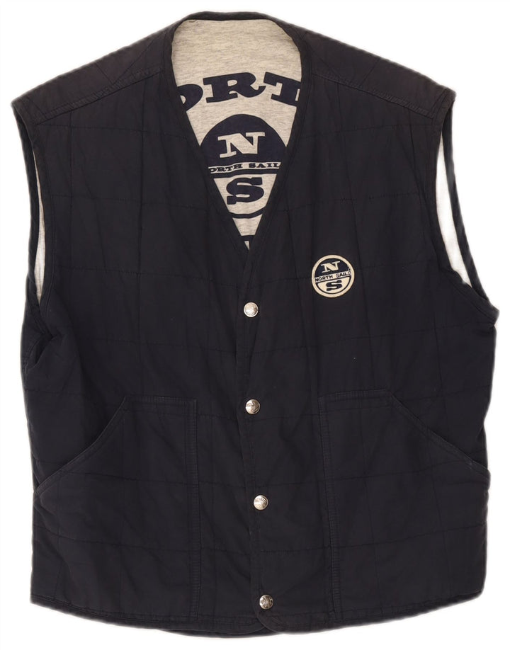 Chaleco acolchado para hombre North Sails UK 36 Small Azul marino