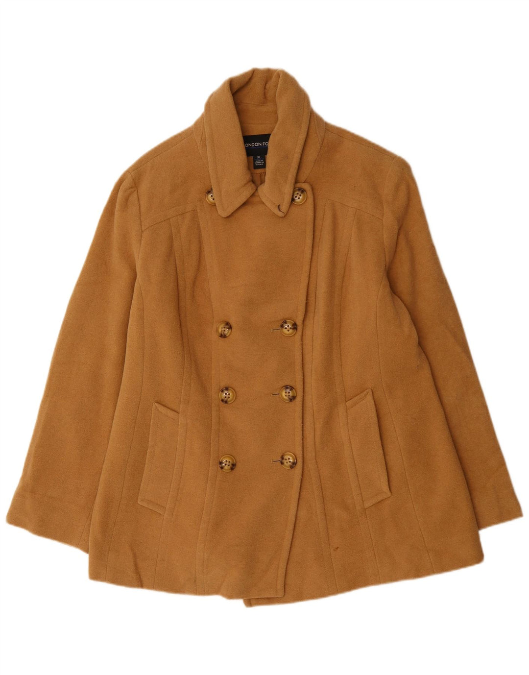 LONDON FOG Chaquetón para Mujer UK 40 XL Marrón