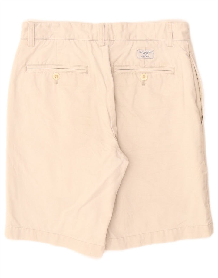 Vineyard Vines Pantalones cortos chinos para hombre W28 Algodón beige medio