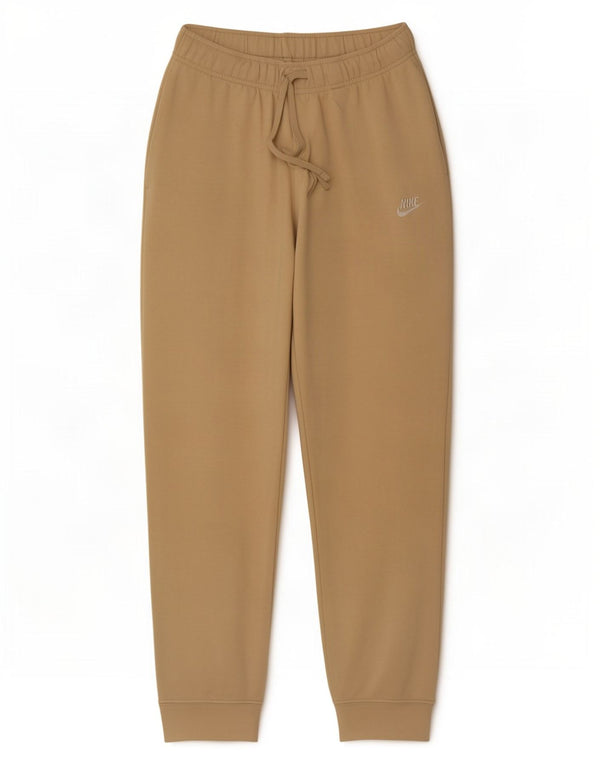 Nike Pantalones de chándal para Mujer Joggers UK 8 Small Beige Cotton