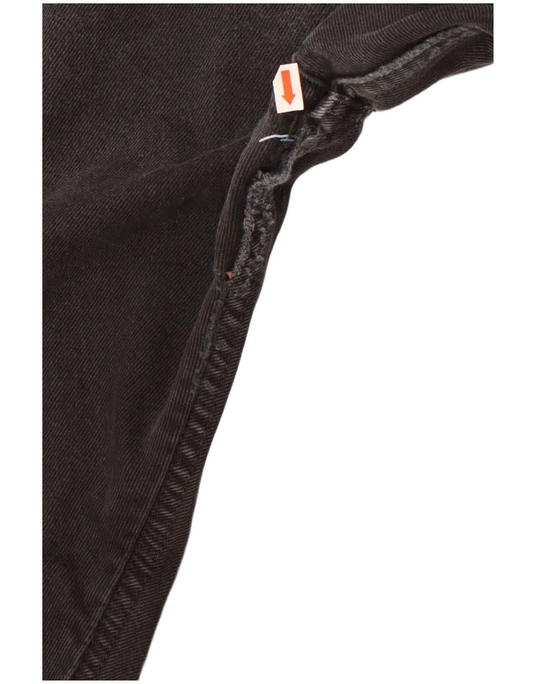 Levi's Vaqueros rectos desgastados 501 para hombre W36 L26 Negro