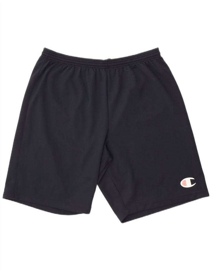 Champion Pantalones cortos deportivos para hombre 2XL Azul marino Poliéster