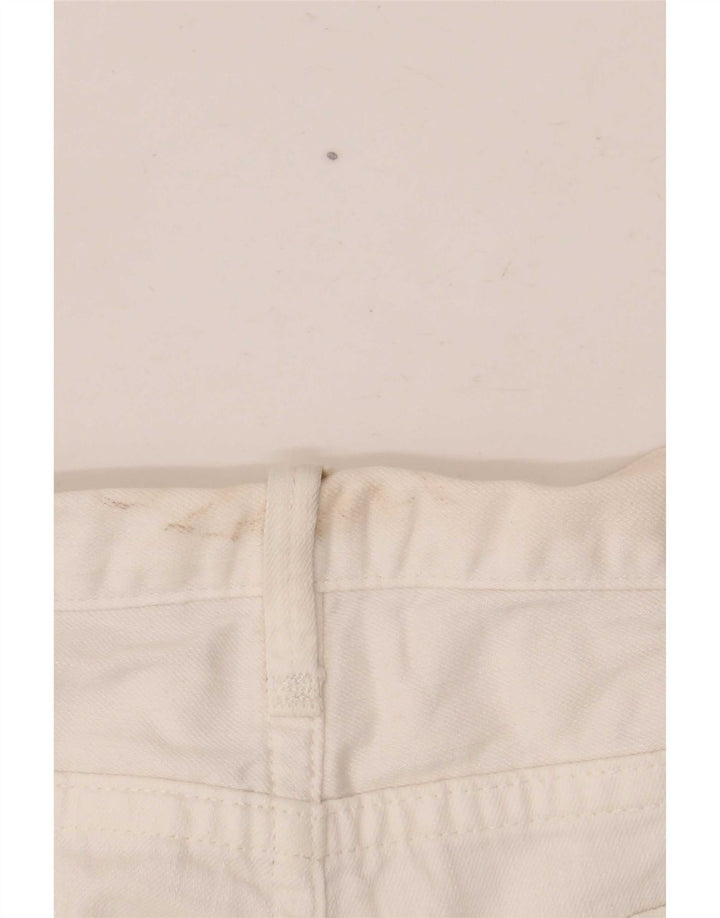 Replay Vaqueros rectos para hombre W38 L34 Algodón blanco