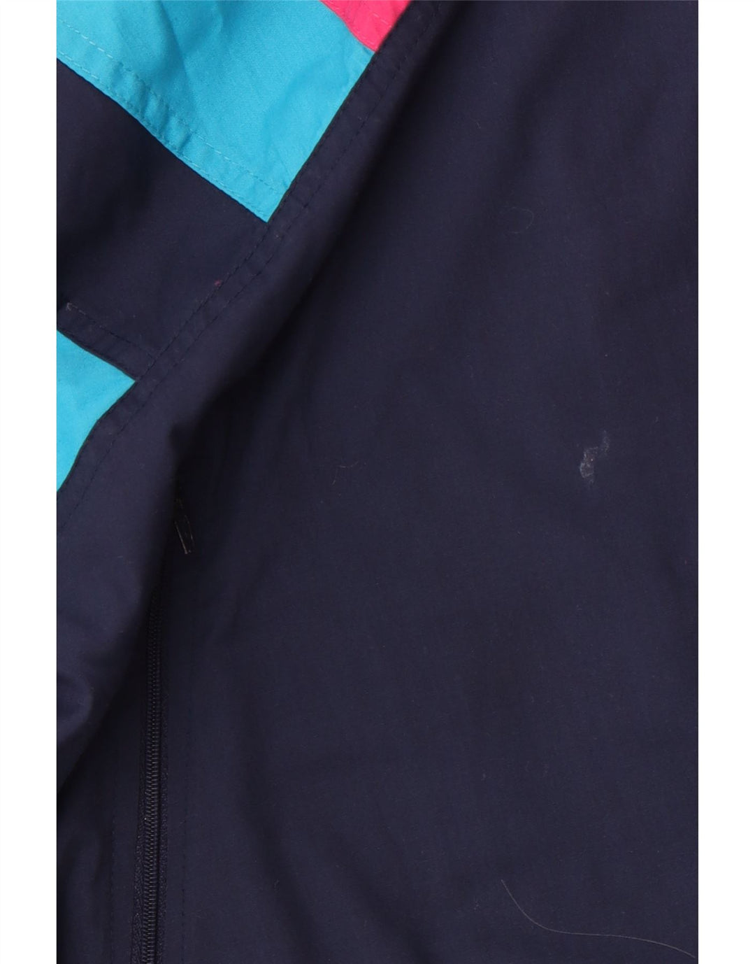 LEOPARD Chaqueta superior de chándal para hombre XL Azul marino Colorblock Poliéster