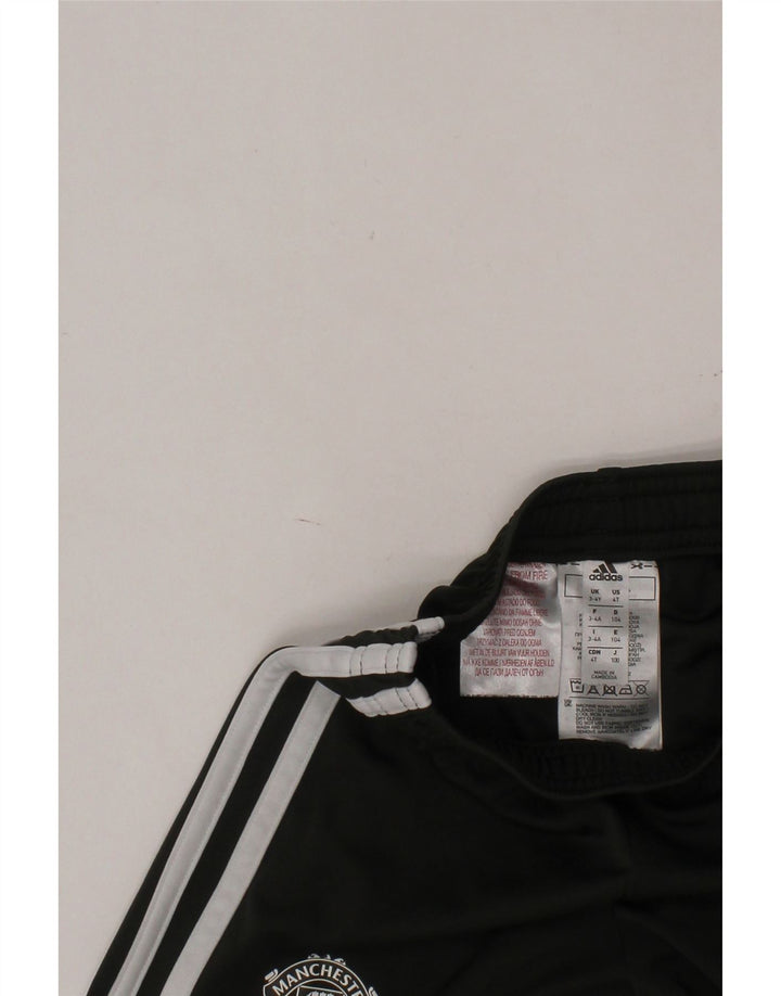 ADIDAS Pantalón corto deportivo Manchester United para niño 3-4 años Negro Poliéster