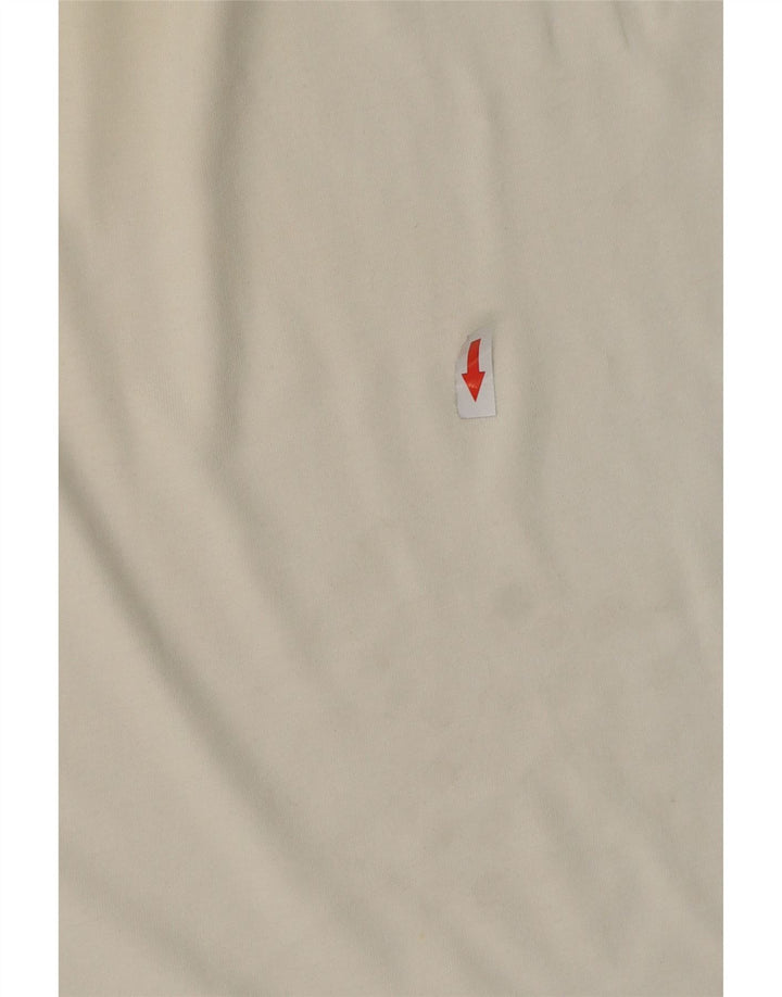 Levi's Camiseta gráfica para hombre Top grande de algodón con bloques de color blanco