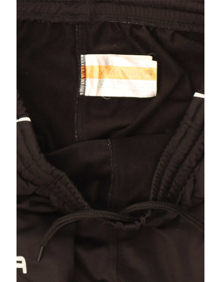 Givova Hombre Pantalones De Chándal Gráfico Grande Poliéster Negro