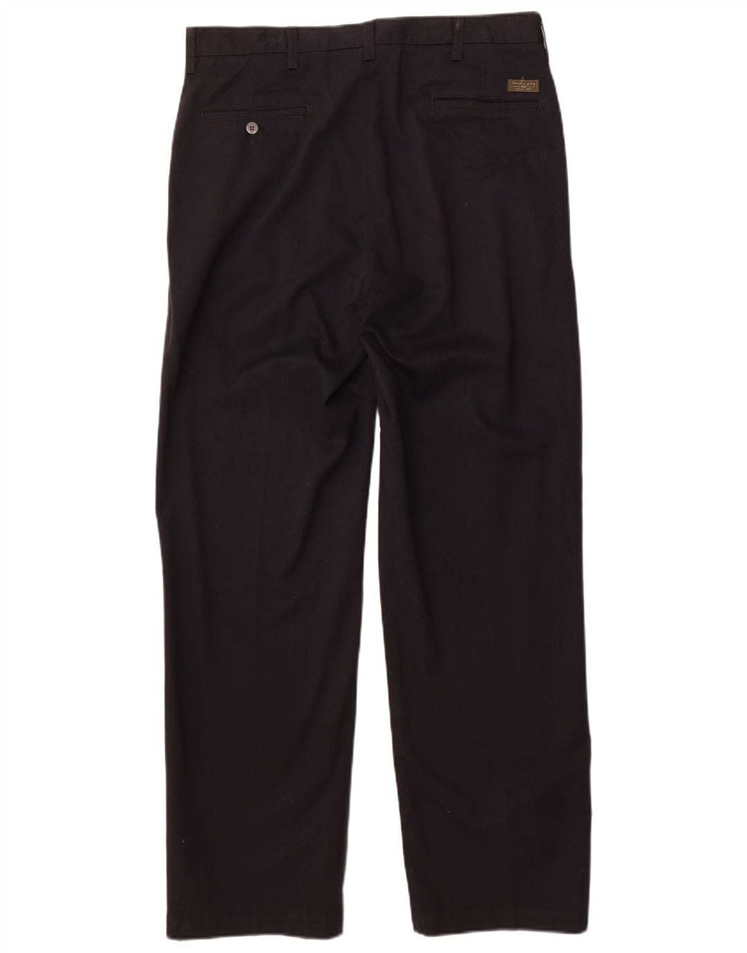 Pantalones chinos rectos Lee para hombre W36 L32 Algodón negro