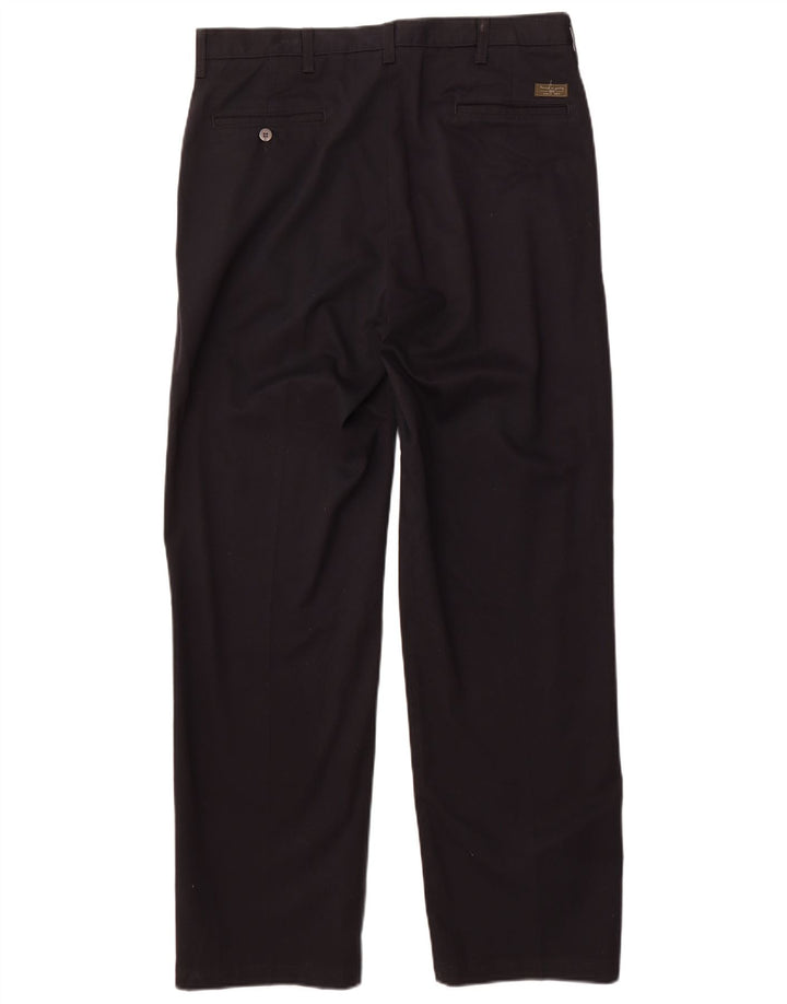 Pantalones chinos rectos Lee para hombre W36 L32 Algodón negro