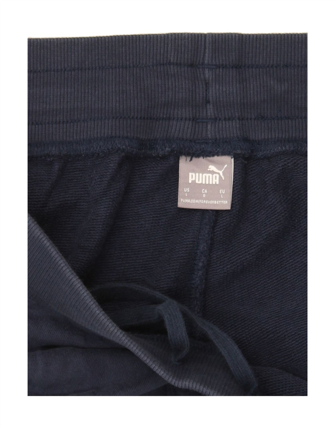 PUMA Mens Tracksuit Trousers Joggers Large  Navy Blue Vintage Puma and Second-Hand Puma from Messina Hembry 