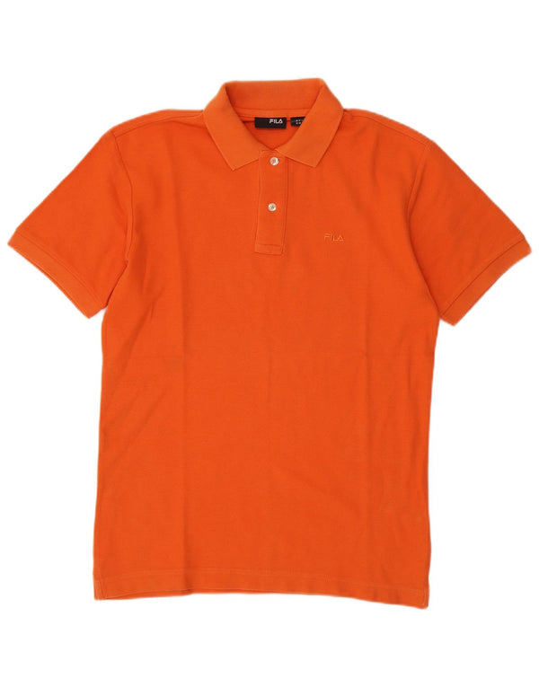 Fila Polo Hombre Pequeño Algodón Naranja