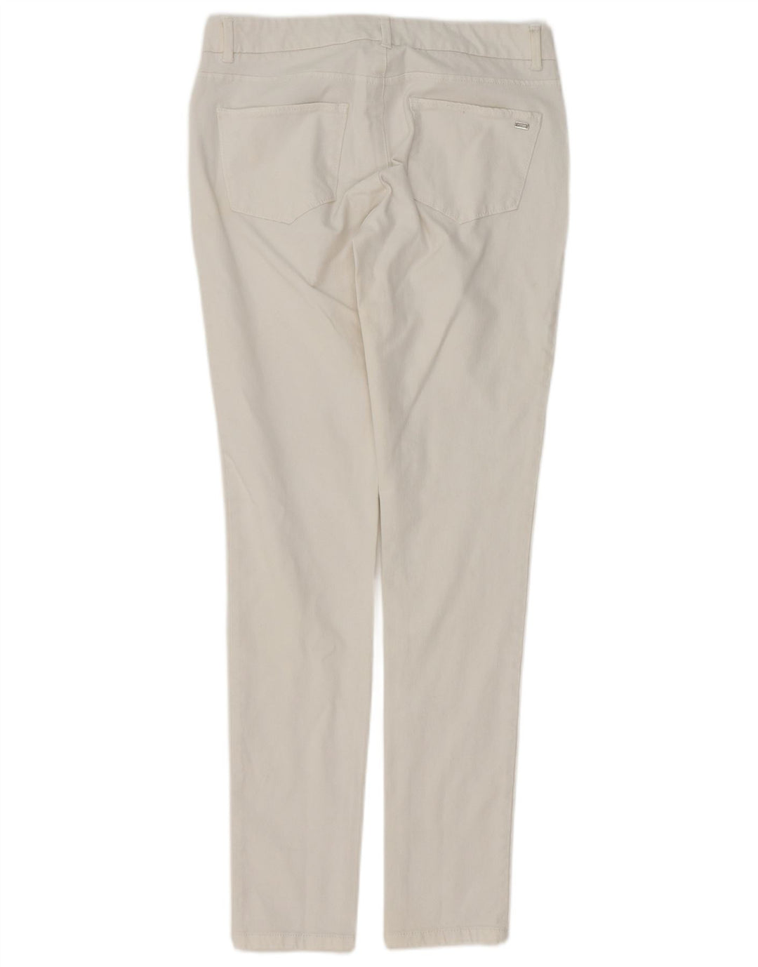 TOMMY HILFIGER Vaqueros pitillo para mujer US 6 Medium W28 L30 Algodón blanco