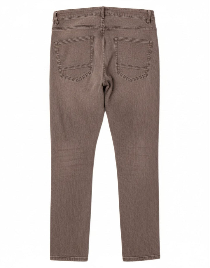 BENCH Mens Slim Jeans W34 L32 Grey Cotton